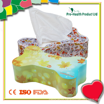 Custom Bone Shape Printed Facial Tissue Box (pH4618)